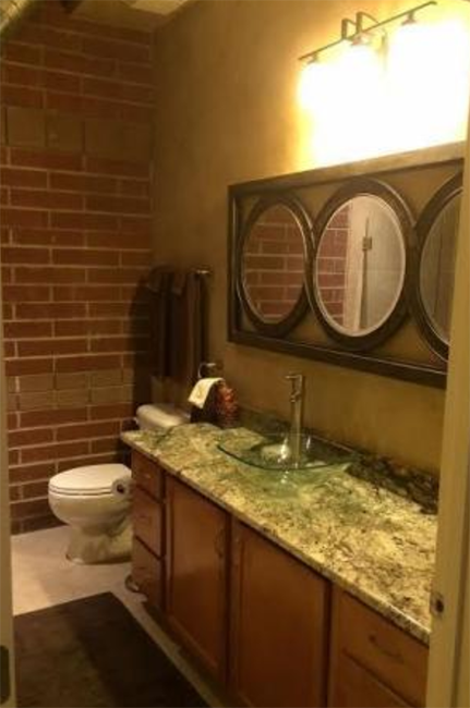 Bathroom Remodeling in Downtown Phoenix - Bathroom Countertop, Painting & Lighting
